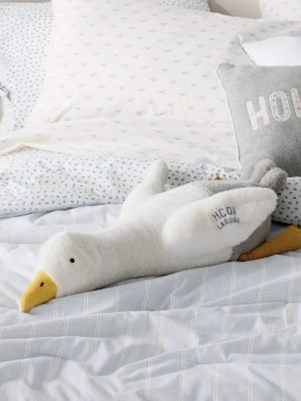 Hollister x target Sam the Seagull weighted plush pillow
